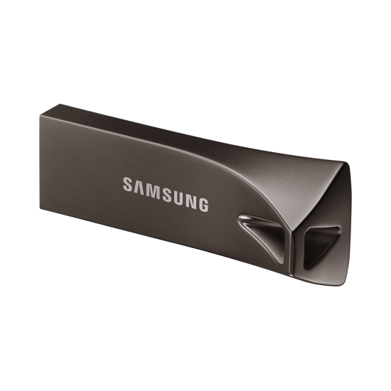 Samsung USB Flash Drive BAR Plus, 128GB, USB-A, Titanium Gray