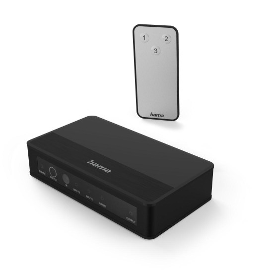 Hama 4K-HDMI™ Switch 3x1, 121770