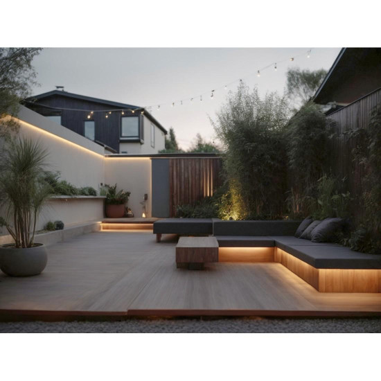 HAMA Неонова LED лента, RGB, WLAN, външна IP44, 176634