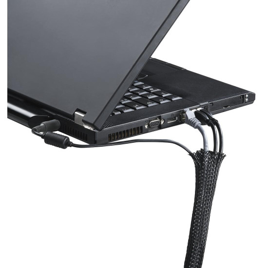 Hama Flexible Fabric Cable Conduit, Universal, 20 - 40 mm, 220995