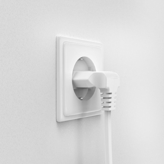 Hama Power Cable, Angled Both Sides, 90°, 221102