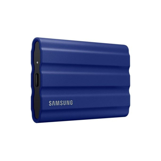 Външен SSD Samsung T7 Shield, 1TB USB-C, Син