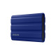External SSD Samsung T7 Shield, 2TB USB-C, Blue