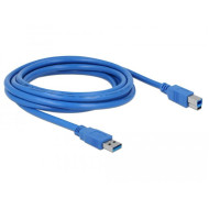 Кабел Delock USB-A - USB-B, 3m