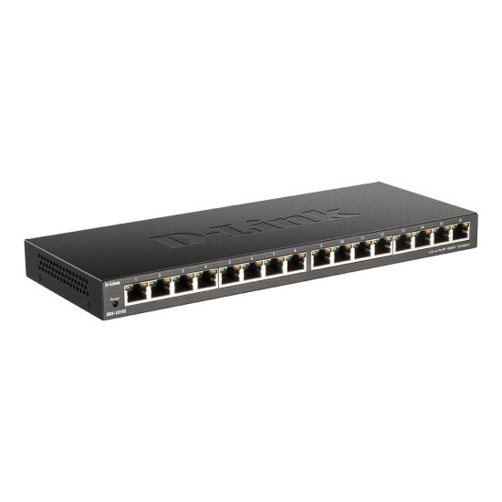 Switch D-Link DGS-1016S/E, 16 -port 10/100/1000, Desktop