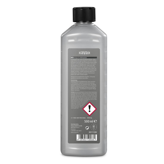 Xavax Milk System Cleaner, Liquid Milk Cleaner, 111282