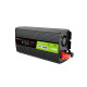 Inverter 12/220 V  DC/AC 500W/1000W INVGC12P500LCD  LCD  Pure sine wave GREEN CELL