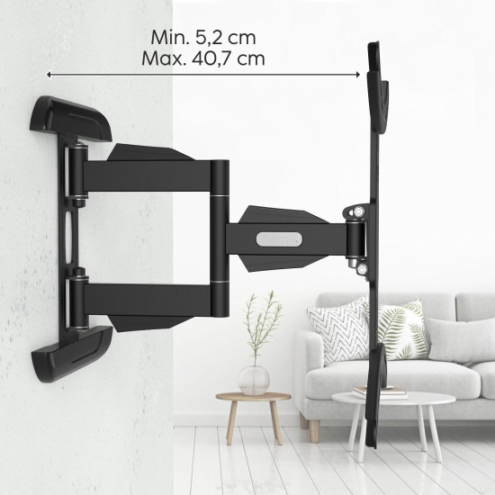 Hama TV Wall Bracket, Swivel, Tilt, Pull-out, 165 cm (65