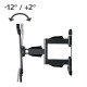 Hama TV Wall Bracket, Swivel, Tilt, Pull-out, 165 cm (65