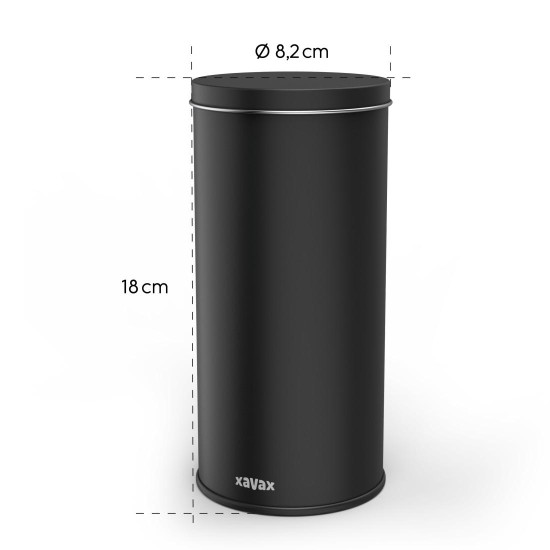 Xavax Coffee Pad Tin for Storing 20 Senseo Pads, 111272