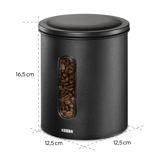 Xavax Coffee Tin for 500 g of Beans or 700 g of Powder, 111275