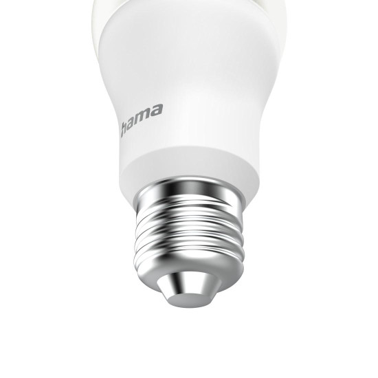 Hama Smart WLAN LED Lamp, E27, Matter, 9W, RGBW, 176640