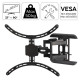 Hama TV Wall Bracket, Swivel, Tilt, Pull-out, 229 cm (90