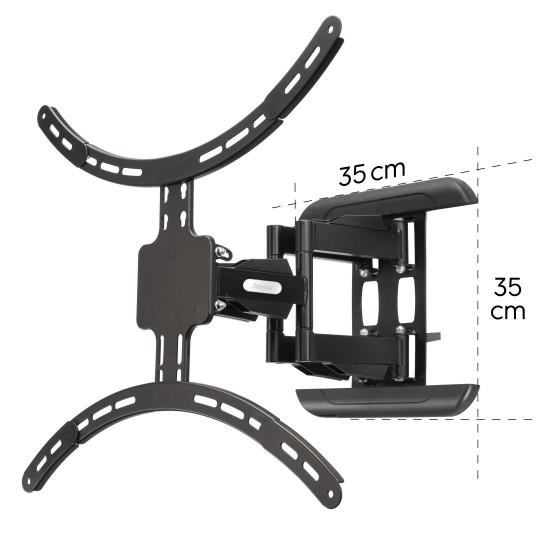Hama TV Wall Bracket, Swivel, Tilt, Pull-out, 229 cm (90