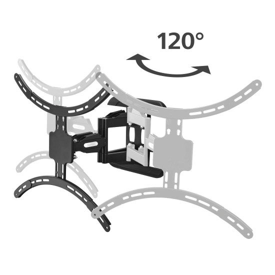 Hama TV Wall Bracket, Swivel, Tilt, Pull-out, 229 cm (90