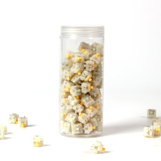 Keychron Switches Gateron KS-3X1 Milky - 110 pcs.