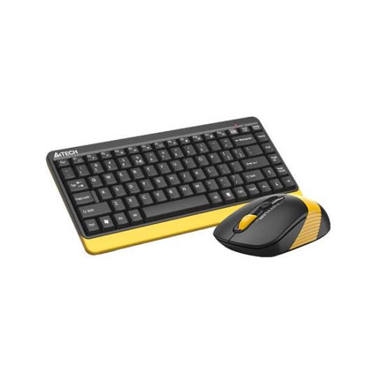A4TECH FG1110  2.4G Compact Desktop Set, Bumblebee