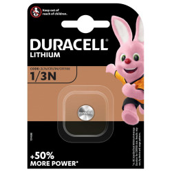 Lithium battery CR-1/3N  3V  за глюкомери и фото DURACELL DL1/3N