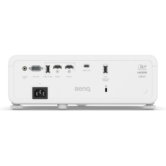 Видеопроектор BenQ LH650, LASER, DLP, FHD, 4000 ANSI, Бял