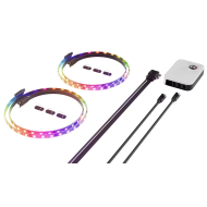 2-Pack RGB Strips HYTE LS30 - 330 mm + NP50