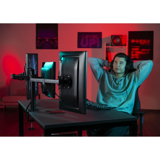 Hama Monitor Holder, 3 Monitors, Swivel/Tilt, 13