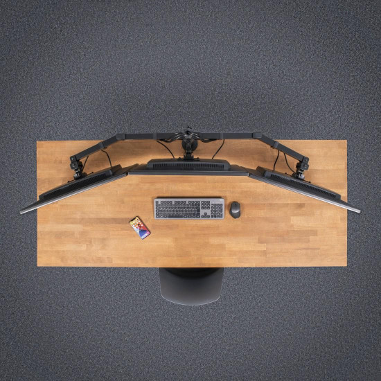 Hama Monitor Holder, 3 Monitors, Swivel/Tilt, 13