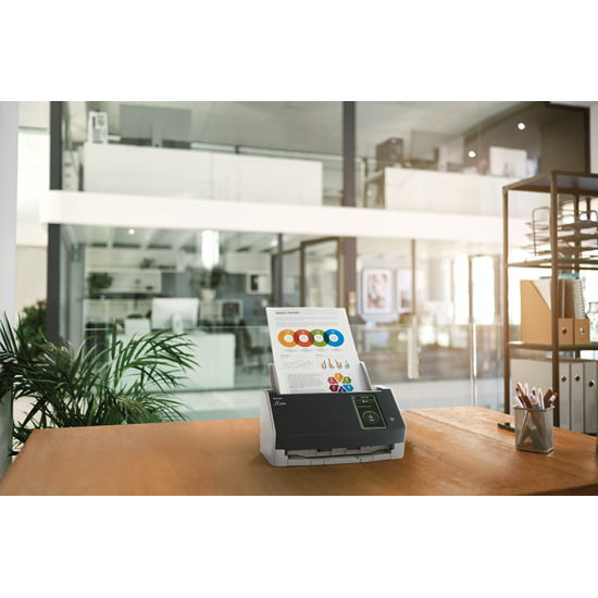 Документен скенер Ricoh Fi-8040, 40 ppm, 80 ipm, ADF 50 листа, 4.3