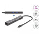 Докинг станция Delock USB 40 Gbps USB Type-C