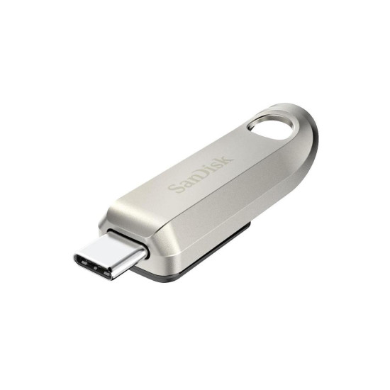 USB stick SanDisk Ultra Luxe, 256GB, USB 3.2 Gen 1, USB-C, Silver