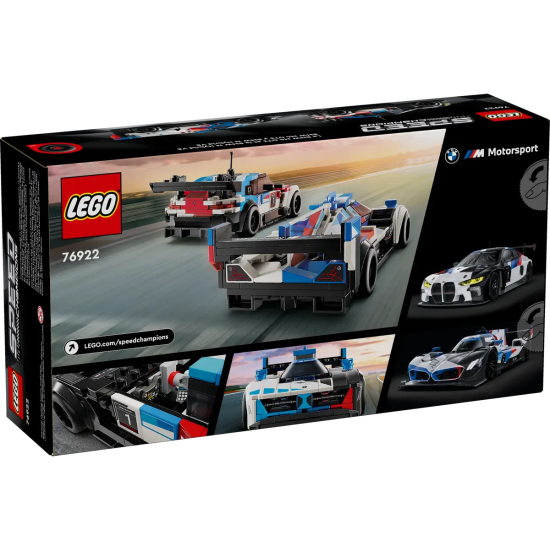 LEGO Speed Champions - BMW M4 GT3 & BMW M Hybrid V8 Race Cars - 76922