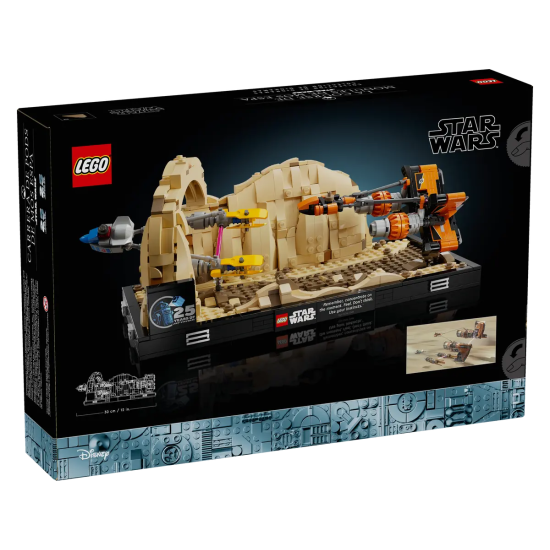 LEGO STAR WARS - Mos Espa Podrace - Diorama, 75380