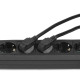 Hama Power Strip, 6-Way, Overvoltage Protection, Switch, 1.4 m, black, 223153