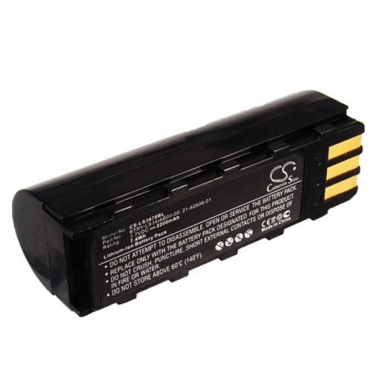 Camera Battery for  barcode scanner Honeywell 8800, Symbol LS3478 BTRY-LS34IAB00-00   LiIon  3.7V 2200mAh Cameron Sino