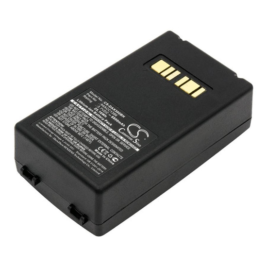 Camera Battery for  barcode scanner Datalogic Falcon X3 X4 94ACC1386 LiIon  3.7V 6800mAh Cameron Sino