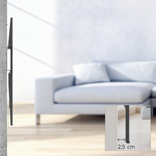 Стенна стойка за TV HAMA, 229 см (90