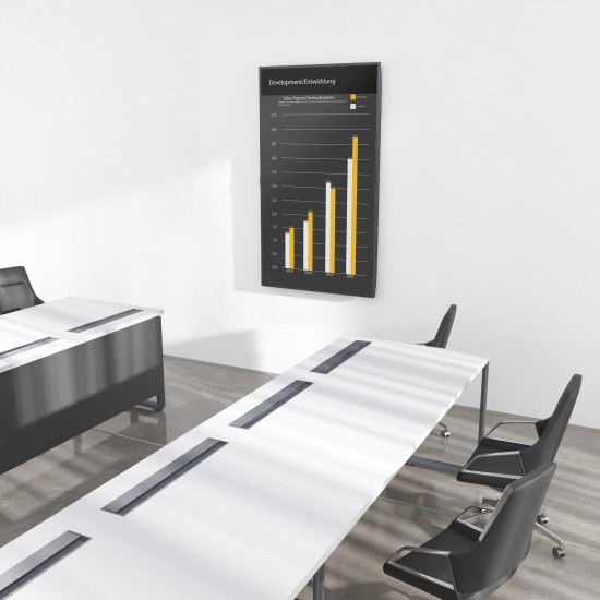 Стенна стойка за TV HAMA, 203 см (80