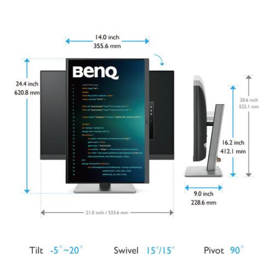 Monitor BenQ RD240Q, 24.1