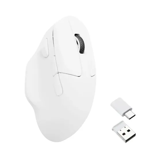 Wireless Mouse Keychron M7 1000Hz, Matte White