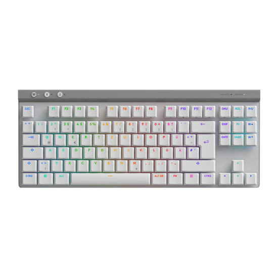Gaming Wireless keyboard Logitech G515 Lightspeed TKL White