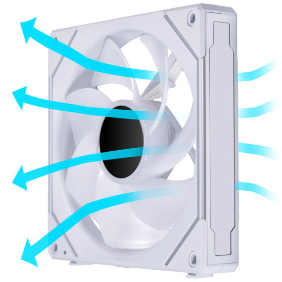 Fan Lian Li UNI SL-INF Reverse Blade 140 ARGB PWM White