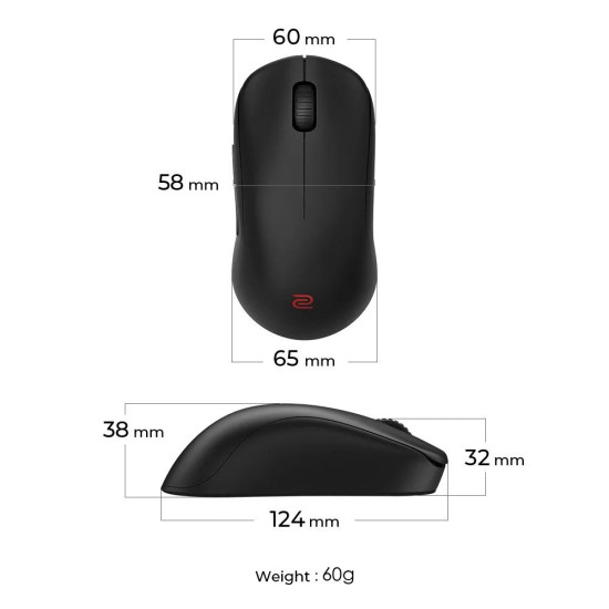 ZOWIE U2 Wireless Mouse For Esports