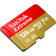 SanDisk 128GB Extreme MicroSDXC Card for Dash Cameras and Drones + SD Adapter + RescuePRO Deluxe