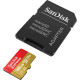 SanDisk 128GB Extreme MicroSDXC Card for Dash Cameras and Drones + SD Adapter + RescuePRO Deluxe