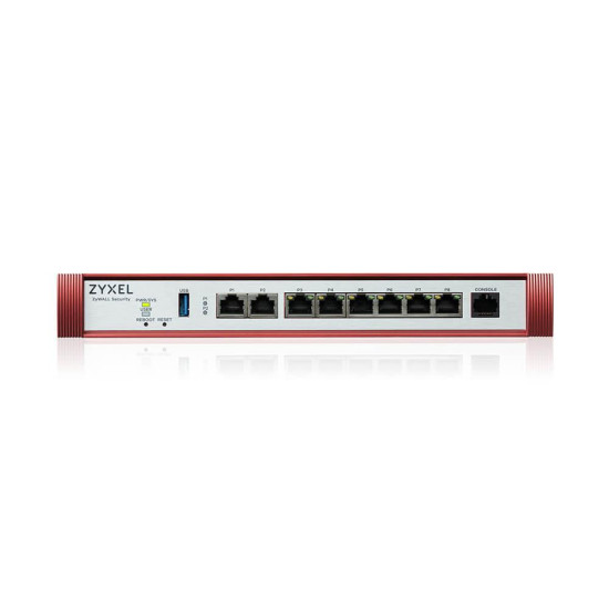 Firewall ZYXEL USG FLEX 200H 2x2.5Gbps 6x1Gbps, 1xUSB, no license