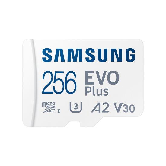 Memory card Samsung EVO Plus microSDXC, 256GB, Adapter