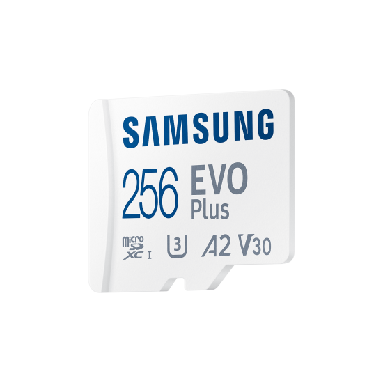 Memory card Samsung EVO Plus microSDXC, 256GB, Adapter