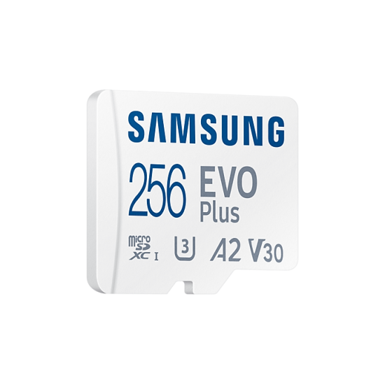 Memory card Samsung EVO Plus microSDXC, 256GB, Adapter