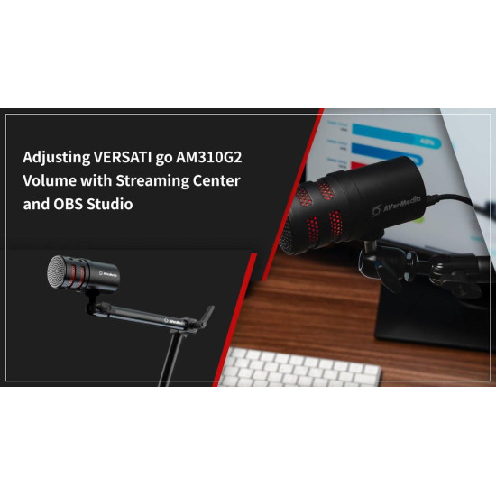 Настолен микрофон AverMedia VERSATI Go - AM310G2