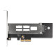 Delock Mobile Rack PCI Express Card for 1 x M.2 NVMe SSD - Low Profile Form Factor