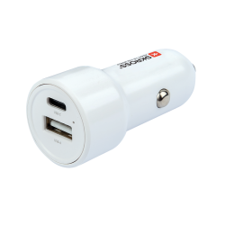 Зарядно за кола SKROSS, USB-A, USB-C, PD, 65W